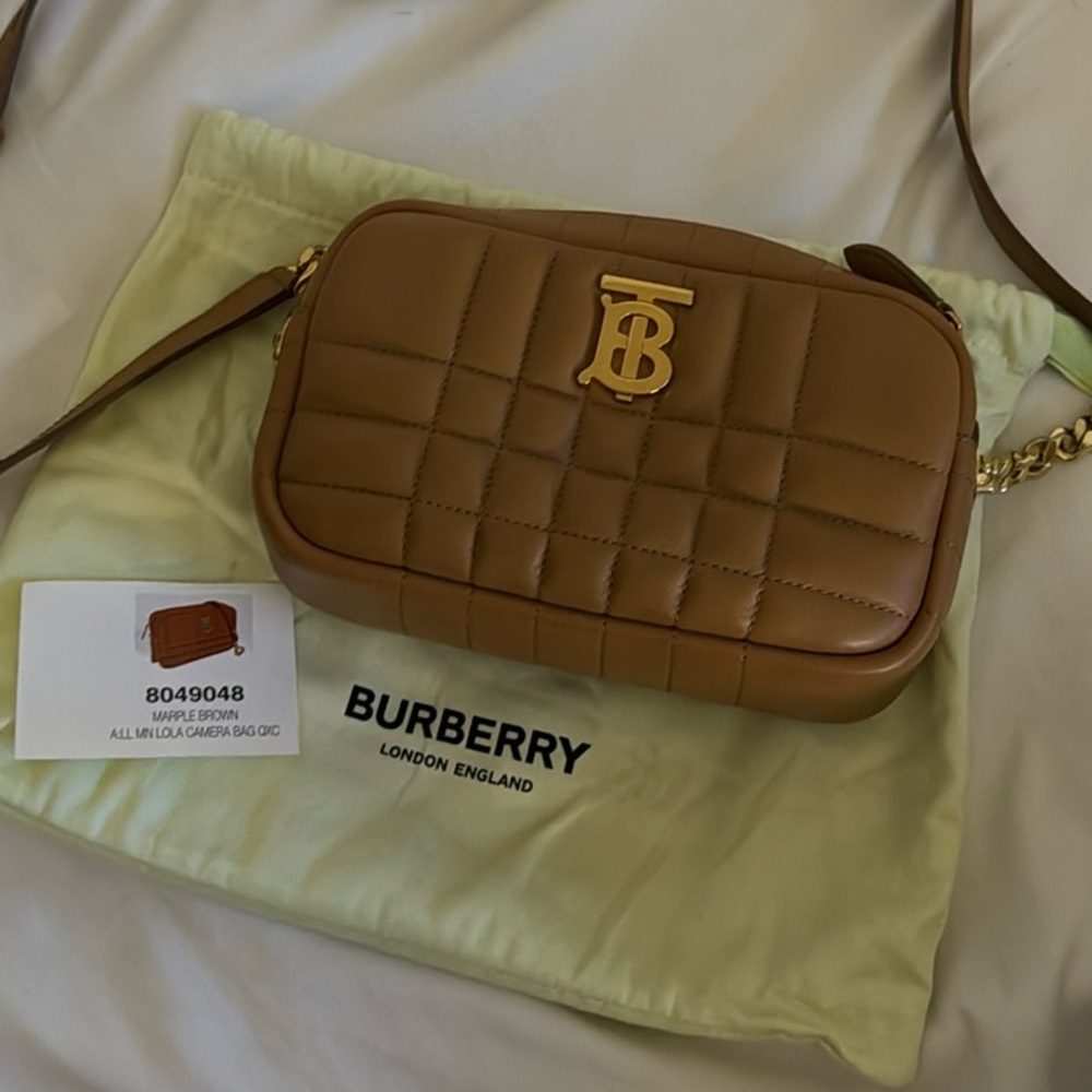 Burberry Brown Mini Lola Camera Bag (Brand new)